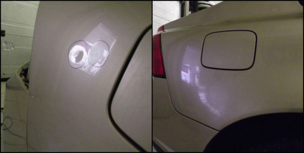 Удаление вмятин